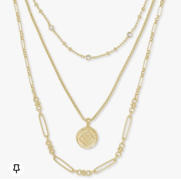Kendra Scott Medallion Necklace - Picture 1 of 3